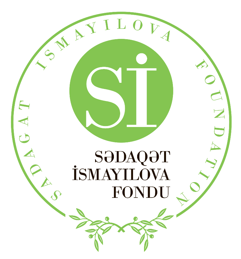 Sədaqət İsmayılova Fondunun loqosu — Sİ, zeytun budaqları